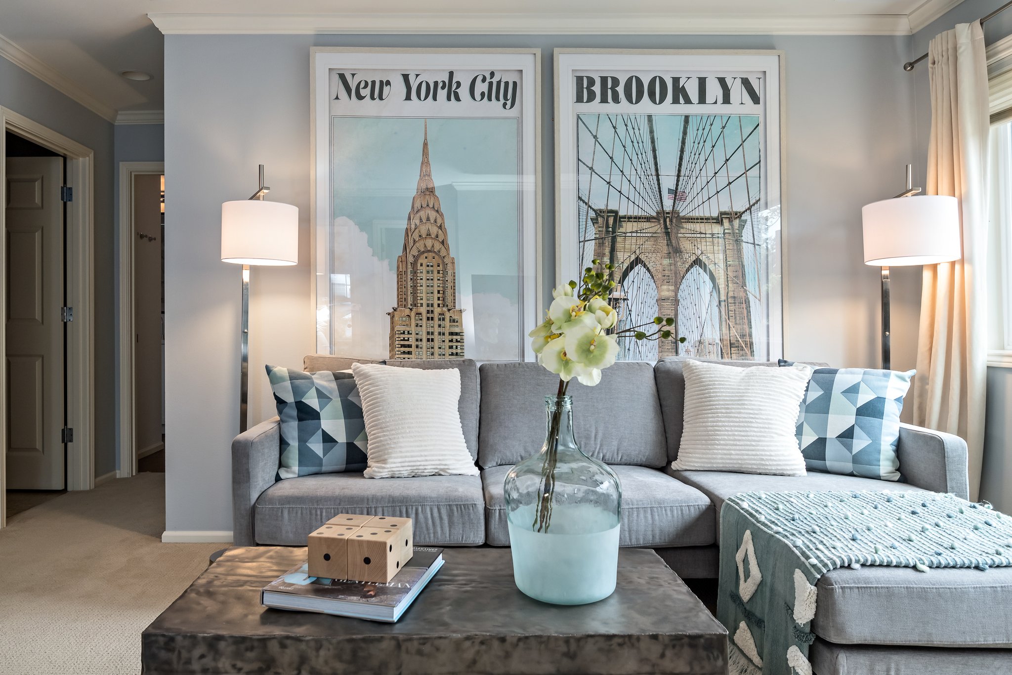 Teen hangout room Decorus Reserve Luxury Home Staging