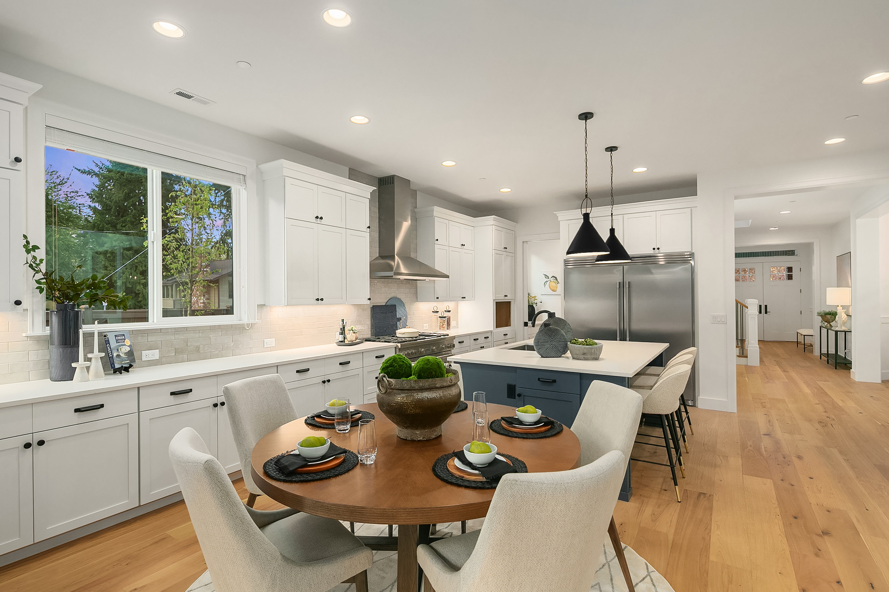 Decorus Reserve Luxury Model Home Staging Kitchen